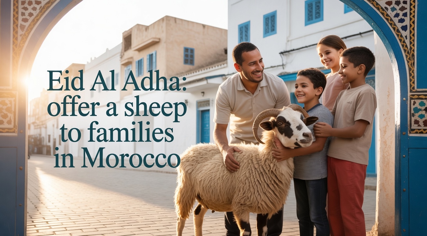 Sheep donation Eid Al Adha Morocco